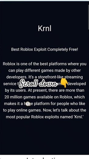 This is how to get krnl delta executor of android #roblox