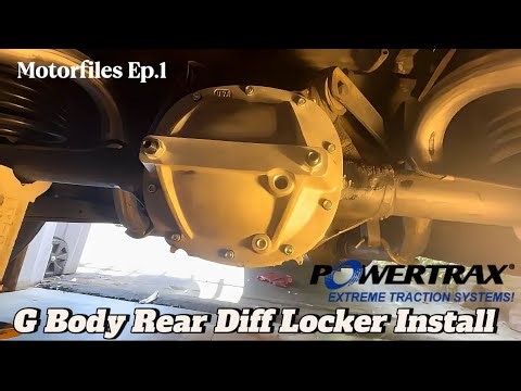 Motorfiles EP.1 – Locking the G-Body 1981 El Camino Powertrax Lock-Right Install