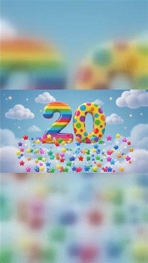 Number 20 - Counting Learning #Shorts
