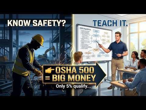 OSHA 500 Explained : How to Become an Authorized OSHA Trainer & Boost Your Salary