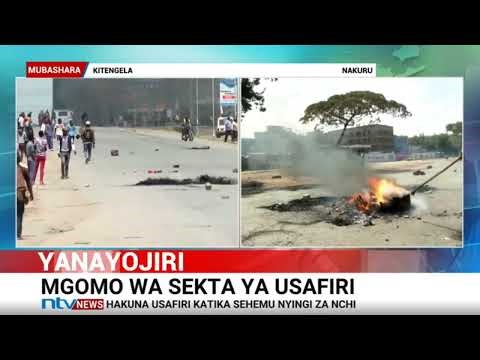 Kitengela: Protesters take to the street over increase in fuel prices