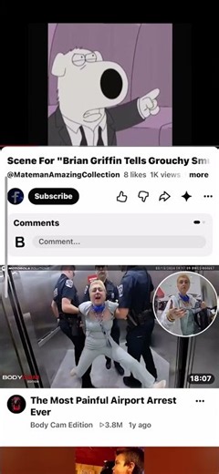 Brian Griffin Tells Caillou To Stay Out Of His Life