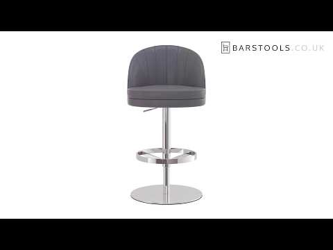 Bonn Chrome Bar Stool