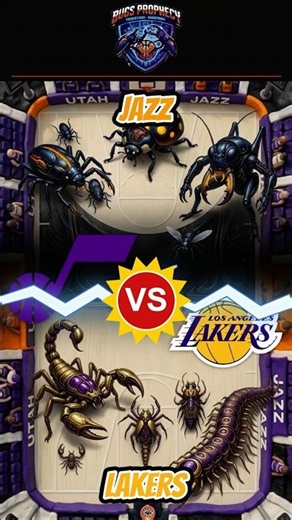 Utah Jazz vs. Los Angeles Lakers 🏀🐜 bugs prophecy!!