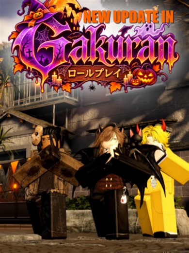 Gakuran Roblox New Update & Code: Happy Halloween!