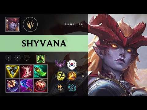 Shyvana Jungle vs Brand - KR Master Patch 26.09
