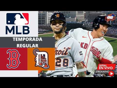 🔴 EN VIVO: Boston Red Sox Vs Detroit Tigers - MLB - JUEGO 3