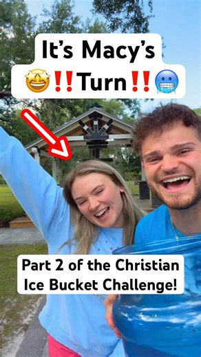 PART 2 of the Christian Ice Bucket Challenge‼️✝️🤩🥶🧊