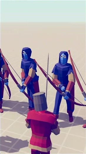 100x Swordsman ⚔️ vs 🏹 100x Spear Thrower #TABS