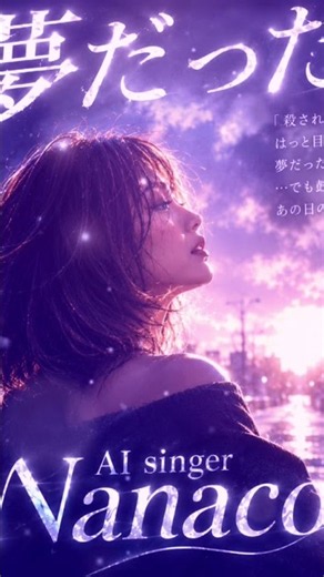🔺16日リリース🔺 『夢だった』／AI Singer Nanaco