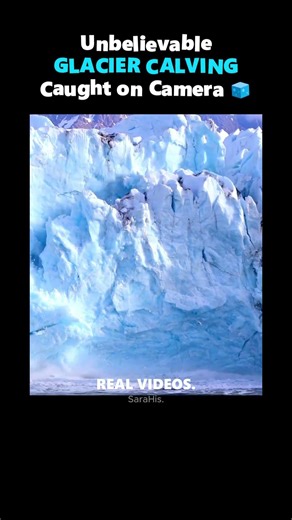 This Is How Massive Glaciers Collapse Into the Ocean 🌍🧊