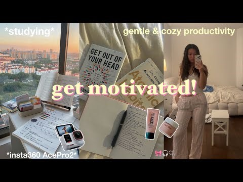 aesthetic vlog 🐰 morning routine, self care, studying for med school, getting motivated!