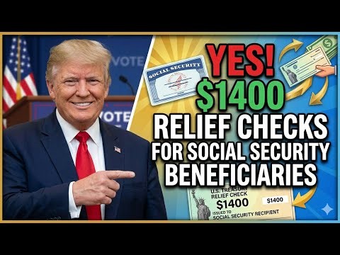 YES! $1400 CHECKS For Social Security Beneficiaries | SSA, SSI, SSDI Payments