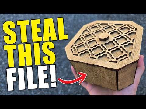This Laser Cut Gift Box Sells Itself | Day 57
