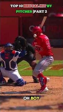 Top 10 Worst Hit By Pitches in MLB | Part 2