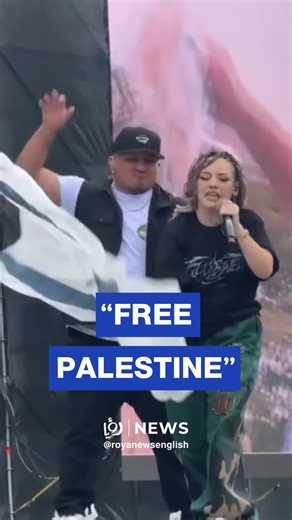 Colombian rapper Chelo Hop steps on ‘Israeli’ flag, chants “Free Palestine”