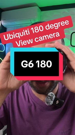 Ubiquiti G6 180 Security Camera with 180-Degree View