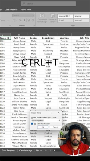 Ctrl+T Magic: Unlock Slicers on ANY Data. Table Tricks (No Range Mess!)