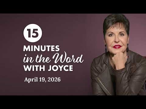 Prisoners of Hope - Pt 4 | 15 Minutes in the Word with Joyce Meyer