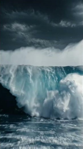 🌊🔥 Mega Tsunami Crash | The Biggest Wave Disaster Ever 😱⚡