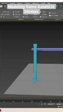 Create Game Assets in 3dsmax | How to Model it. #3d #gameassets