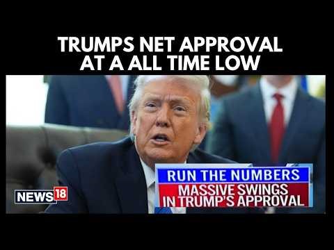 TRUMP’S RATING CRASHES! Approval Hits 38% as Hormuz Blockade Bites | N18G