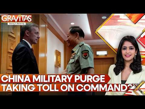 China Military Purge Weakens Command And Readiness, Study Finds | GRAVITAS