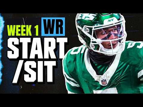 Week 1 WR START/SIT Every Match Up Analysis 🚨 MUST-Play or Bench Players (2026 Fantasy Football)