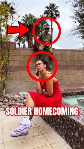 What Did This Soldier Do to Surprise His Wife? 😱❤️