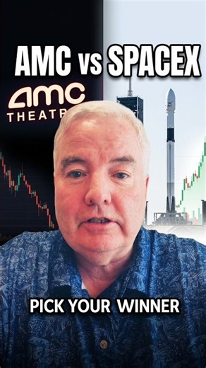 Episode 3 - AMC Stock vs SpaceX Why everyone is watching this battle! #shorts #trading #amcstock