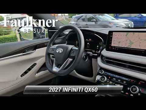 New 2027 INFINITI QX60 AUTOGRAPH AWD, Willow Grove, PA VC336277