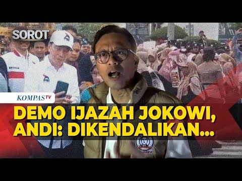 Protests Over Jokowi's Diploma Case During Lampung Political Tour, Andi Azwan: It's Controlled by...