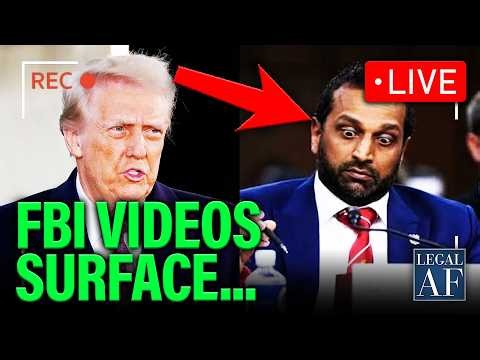 LIVE: Trump Epstein Cover Up EXPOSED with NEW FBI Training Videos | Legal AF