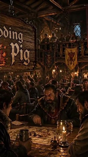 Inside The Exploding Pig Tavern 🍺 (DnD/RPG Ambience)