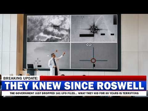 The Government Just Dropped 161 UFO Files… What They Hid For 80 Years is Terrifying