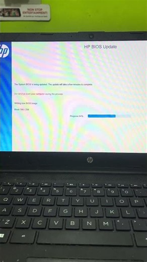 HP Laptop BIOS Update #shorts