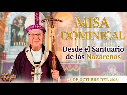 ((🔴)) EN VIVO | Misa Dominical desde el Santuario de Las Nazarenas, Lima 🇵🇪 💜