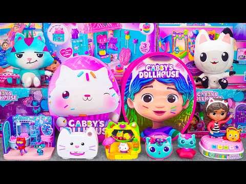 GABBY’S DOLLHOUSE Collection Unboxing ASMR | Mystery Gabby Eggs & Full Gabby Plush