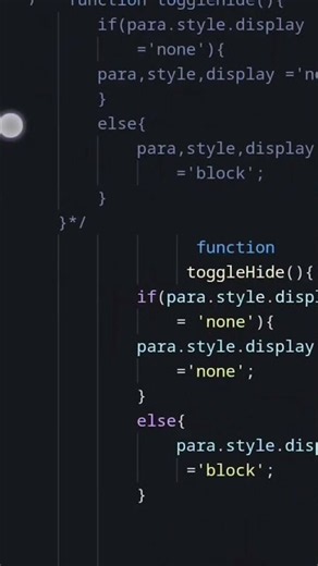 Simple HTML CSS JavaScript Toggle Button Project🔙