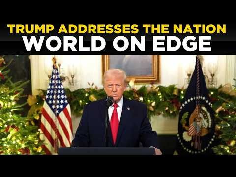 TRUMP LIVE: President Addresses the Nation as Middle East Tensions Escalate | US News