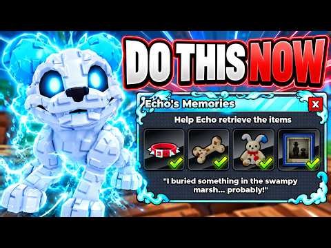 How To FIND ALL LOST ECHO DOG ITEMS LOCATIONS in Steal An Egg! ROBLOX