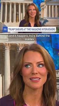 Not one f-ing positive question': Trump snaps at Time Magazine reporters | RISING