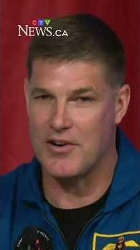 Astronaut Jeremy Hansen describes feeling ‘infinitesimally small’ in space