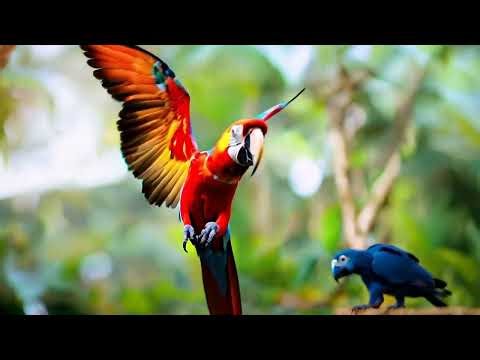 Birds of the Brazilian Amazon Rainforest | Macaws, Toucans & Harpy Eagle