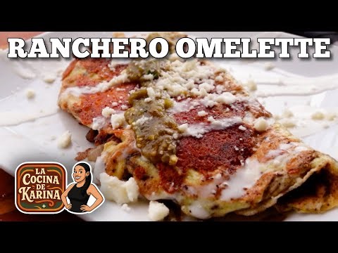 Ranchero Omelette on the Blackstone Griddle