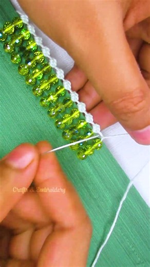 Handmade Luxury Border Lace Embroidery ✨ Part-2 #diy #tutorial #craft