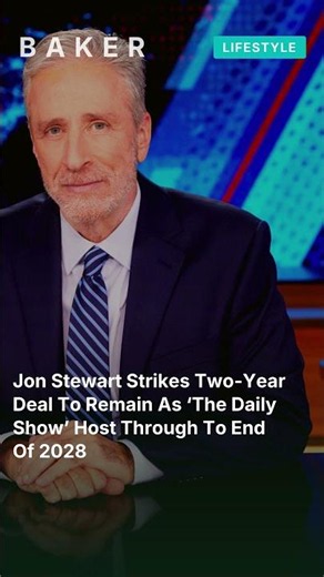 Jon Stewart Strikes Two-Year Deal To Remain As ‘The Daily Show’ Host Through To End Of 202 #shorts