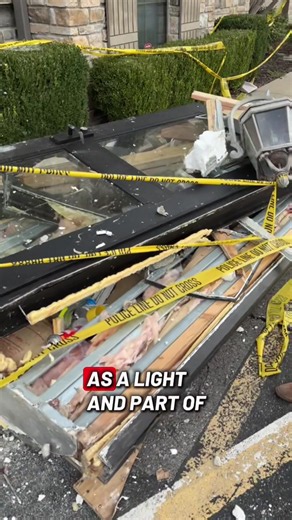 A crash that ended with a woman hospitalized and a truck sitting inside a Raytown church left quite a mess behind. Now the church is left with the damage as it asks for prayers for everyone involved. #kc #raytown #crash #police
