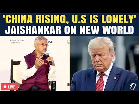 LIVE: 'China Rising, U.S Is Lonely': Jaishankar's BIG Take On New Global Order And Trump's America