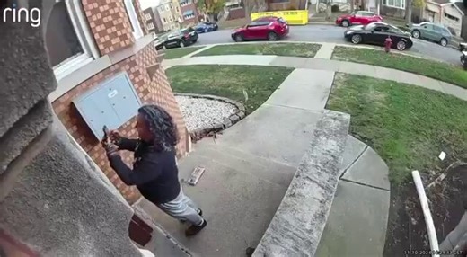 JUST IN: 🇺🇸 Nick Fuentes altercation footage surfaces after woman approached his door following doxxing of his address.